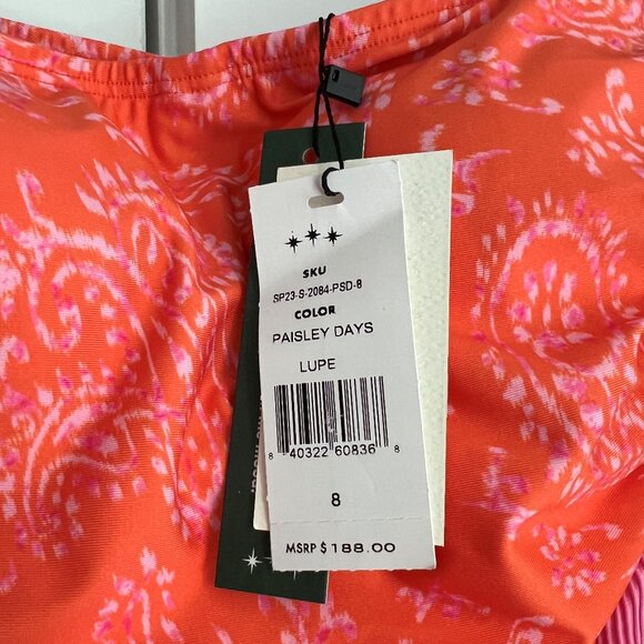 Hermoza Lupe One Piece Swimsuit, Size 8, NWT - Picture 4 of 9